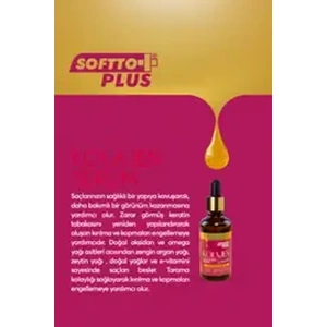 SOFTTO PLUS KOLAJEN SAÇ BAKIM SERUMU 50 ML