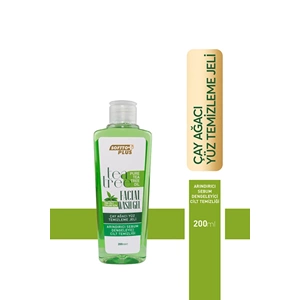 SOFTTO PLUS ÇAY AĞACI ÖZLÜ YÜZ YIKAMA JELİ 200 ML