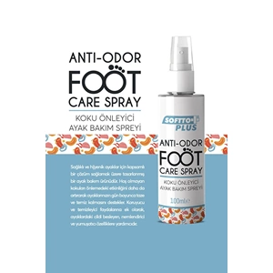 SOFTTO PLUS AYAK BAKIM SPREYİ (KOKU ÖNLEYİCİ) 100 ML