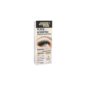 SOFTTO PLUS KAŞ VE KİRPİK BAKIM SERUMU 10+10 ML