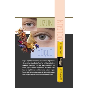 SOFTTO PLUS KAŞ VE KİRPİK BAKIM SERUMU 10+10 ML