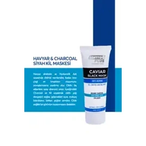SOFTTO PLUS HAVYAR CHARCOAL SİYAH KİL MASKESİ 100 ML