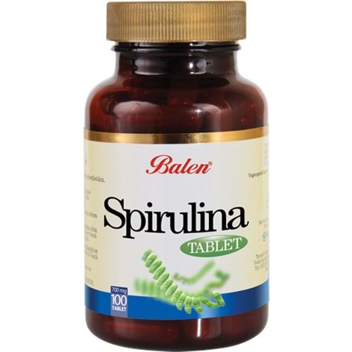 BALEN SPİRULİNA TABLET 740 MG*100