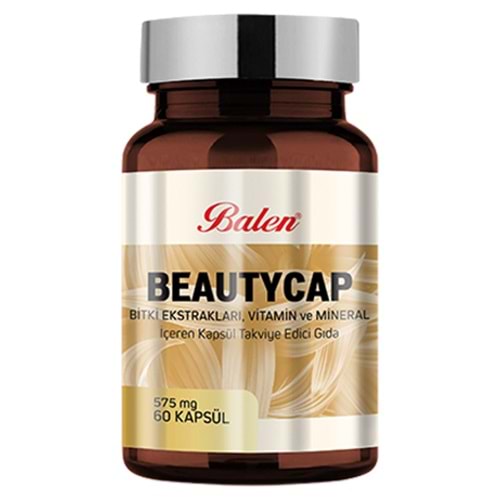 BALEN BEAUTYCAP BİTKİ EKSTRAKTLARI, VİTAMİN VE MİNERAL İÇEREN KAPSÜL 575 MG *60