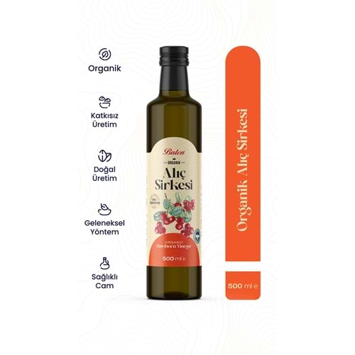 BALEN ORGANİK ALIÇ SİRKESİ 500 ML