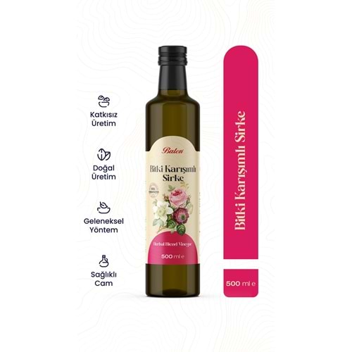 BALEN BİTKİ KARIŞIMLI SİRKE 500 ML