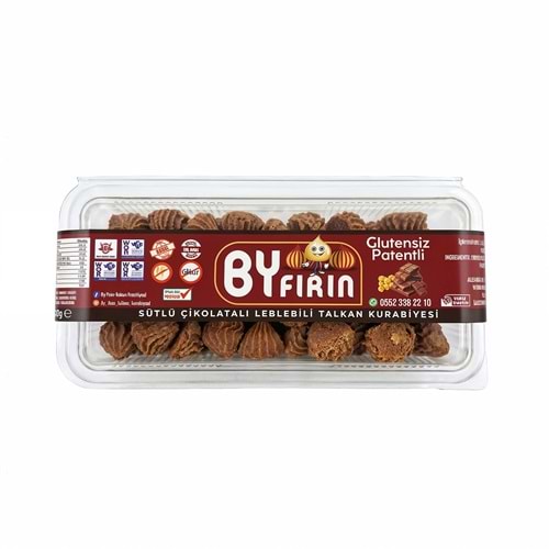 BY FIRIN SÜTLÜ ÇİKOLATALI LEBLEBİLİ TALKAN KURABİYESİ 200 G