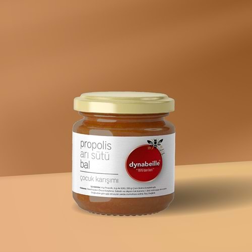 DYNABEİLLE JUNİOR - ÇOCUK KARIŞIMI / PROPOL,S, BAL, ARI SÜTÜ KARIŞIMI 230 G