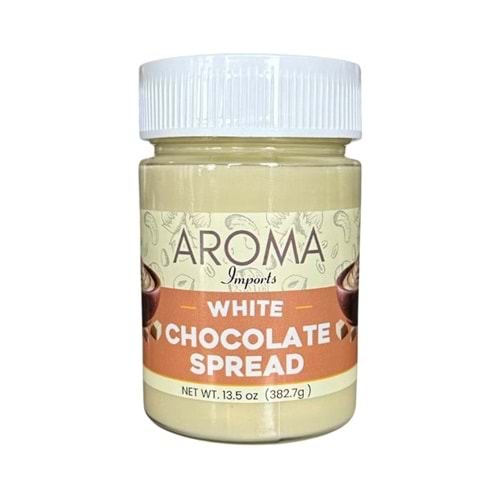 AROMA WHİTE CHOCOLATE SPREAD 383 G