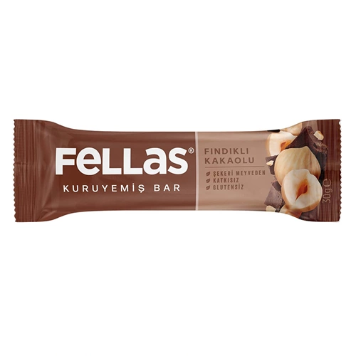 FELLAS FINDIKLI KAKAOLU KURUYEMİŞ BAR 30 G