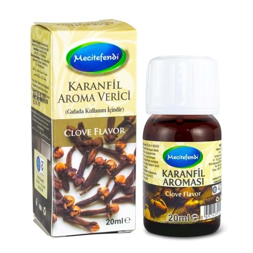 MECİTEFENDİ KARANFİL AROMA VERİCİ 20 ML