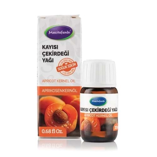 MECİTEFENDİ KAYISI ÇEKİRDEĞİ YAĞI 20 ML
