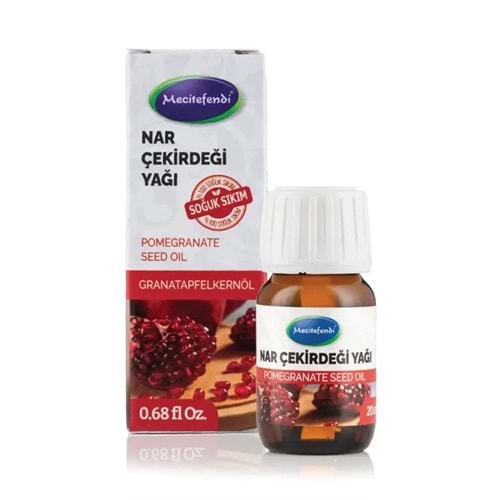 MECİTEFENDİ NAR ÇEKİRDEĞİ YAĞI 20 ML