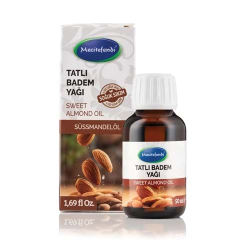 MECİTEFENDİ TATLI BADEM YAĞI 50 ML