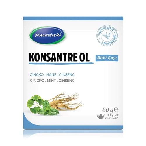 MECİTEFENDİ KONSANTRE OL POŞET ÇAYI 40'LI 60 G