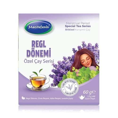 MECİTEFENDİ REGL DÖNEMİ POŞET ÇAYI 40'LI 60 G