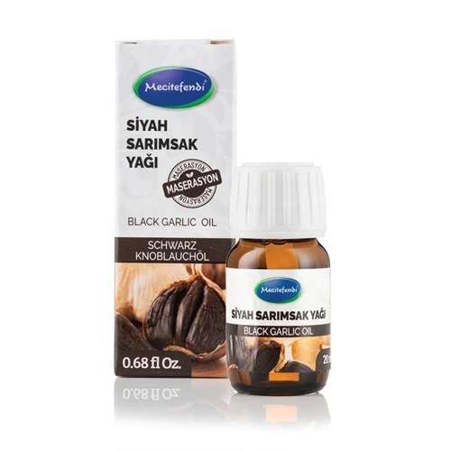 MECİTEFENDİ SİYAH SARIMSAK YAĞI 20 ML