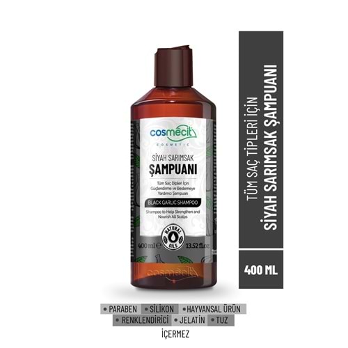 COSMECİT SİYAH SARIMSAK ŞAMPUANI 400 ML