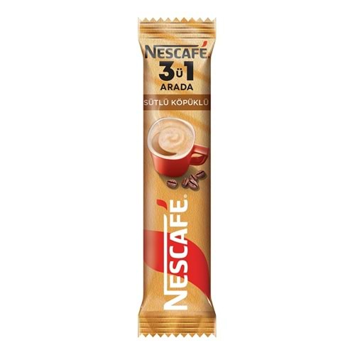 NESCAFE 3'ü 1 ARADA SÜTLÜ KÖPÜKLÜ 17,4G
