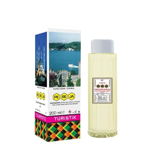 PEREJA LİMON KOLONYASI CAM ŞİŞE 200 ML