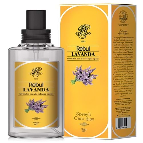 REBUL LAVANDA SPREYLİ KOLONYA 100 ML