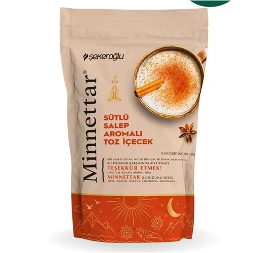 ŞEKEROĞLU MİNNETTAR SÜTLÜ SALEP 200 G