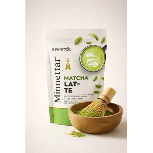 ŞEKEROĞLU MİNNETTAR MATCHA LATTE 200 G