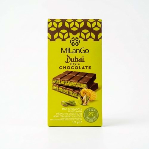 MİLANGO DUBAİ STYLE CHOCOLATE PİSTACHİO 122 G