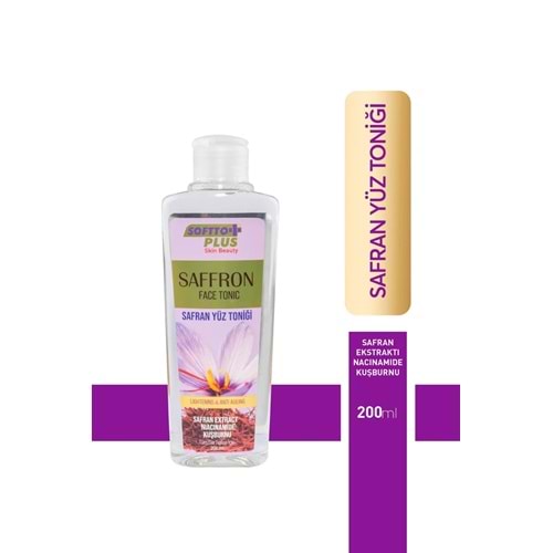 SOFTTO PLUS SAFRAN YÜZ TONİK 200 ML