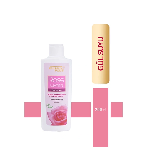 SOFTTO PLUS GÜL SUYU 200 ML