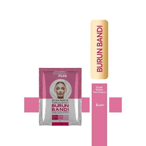 SOFTTO PLUS BURUN BANDI SİYAH NOKTA TEMİZLEYİCİ WOMEN (6 LI)