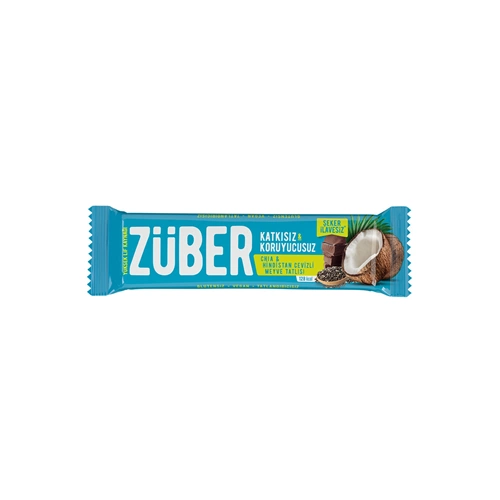 ZÜBER CHİA HİNDİSTAN CEVİZLİ BAR 40 G