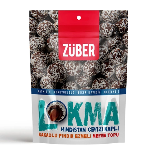 ZÜBER LOKMA HİNDİSTAN CEVİZLİ 96G