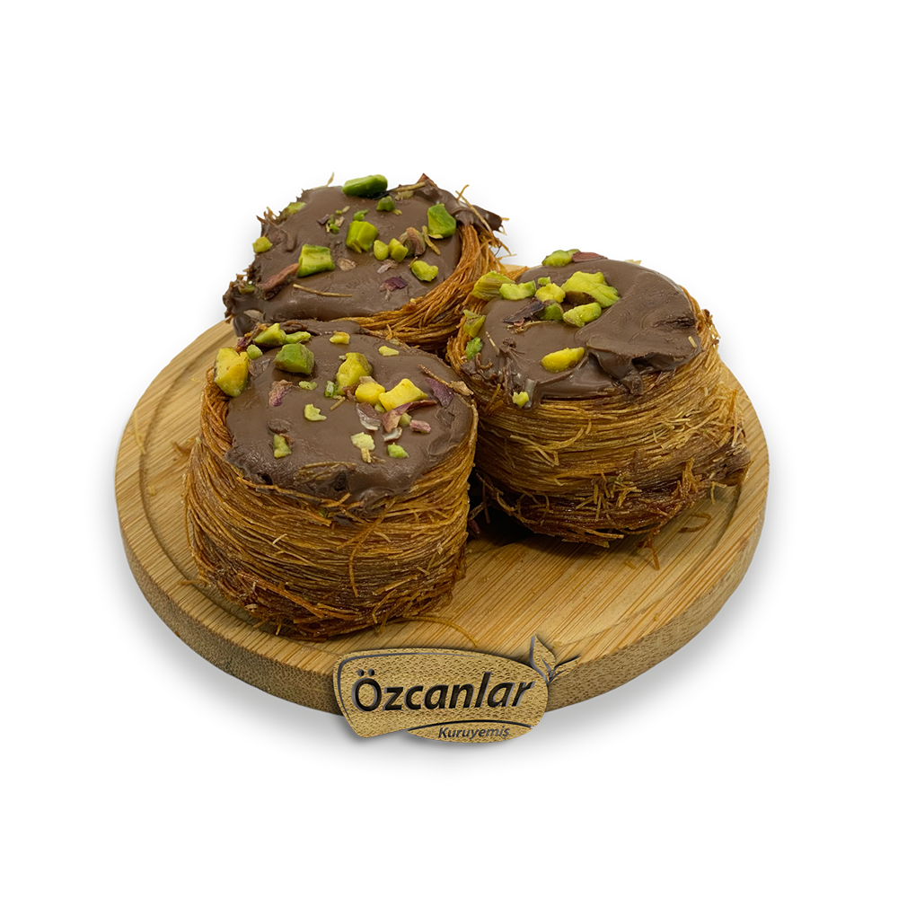 ÇİKOLATA FISTIKLI BÜLBÜL YUVASI