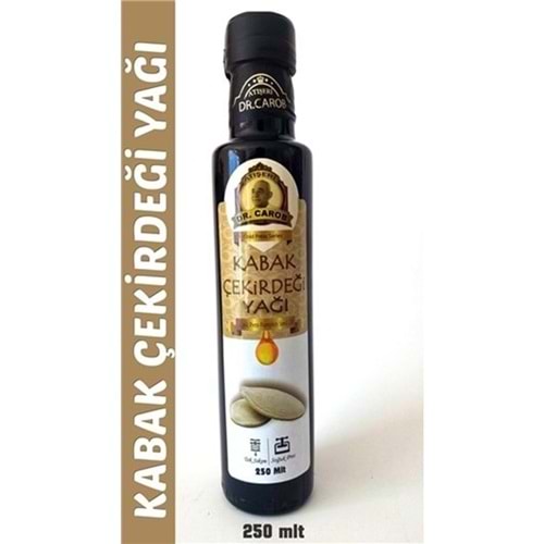 ATIŞERİ DR.CAROB KABAK ÇEKİRDEĞİ YAĞI 250 ML