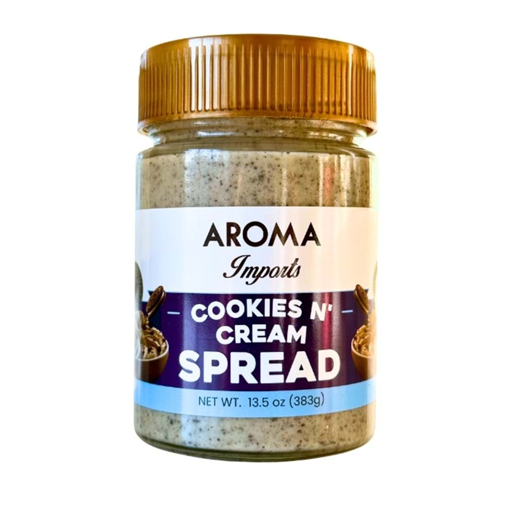 AROMA COOKİES N CREAM SPREAD 383 G