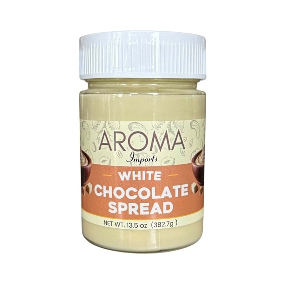 AROMA WHİTE CHOCOLATE SPREAD 383 G